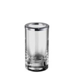 Windisch 91062 Plain Crystal Glass Toothbrush Holder